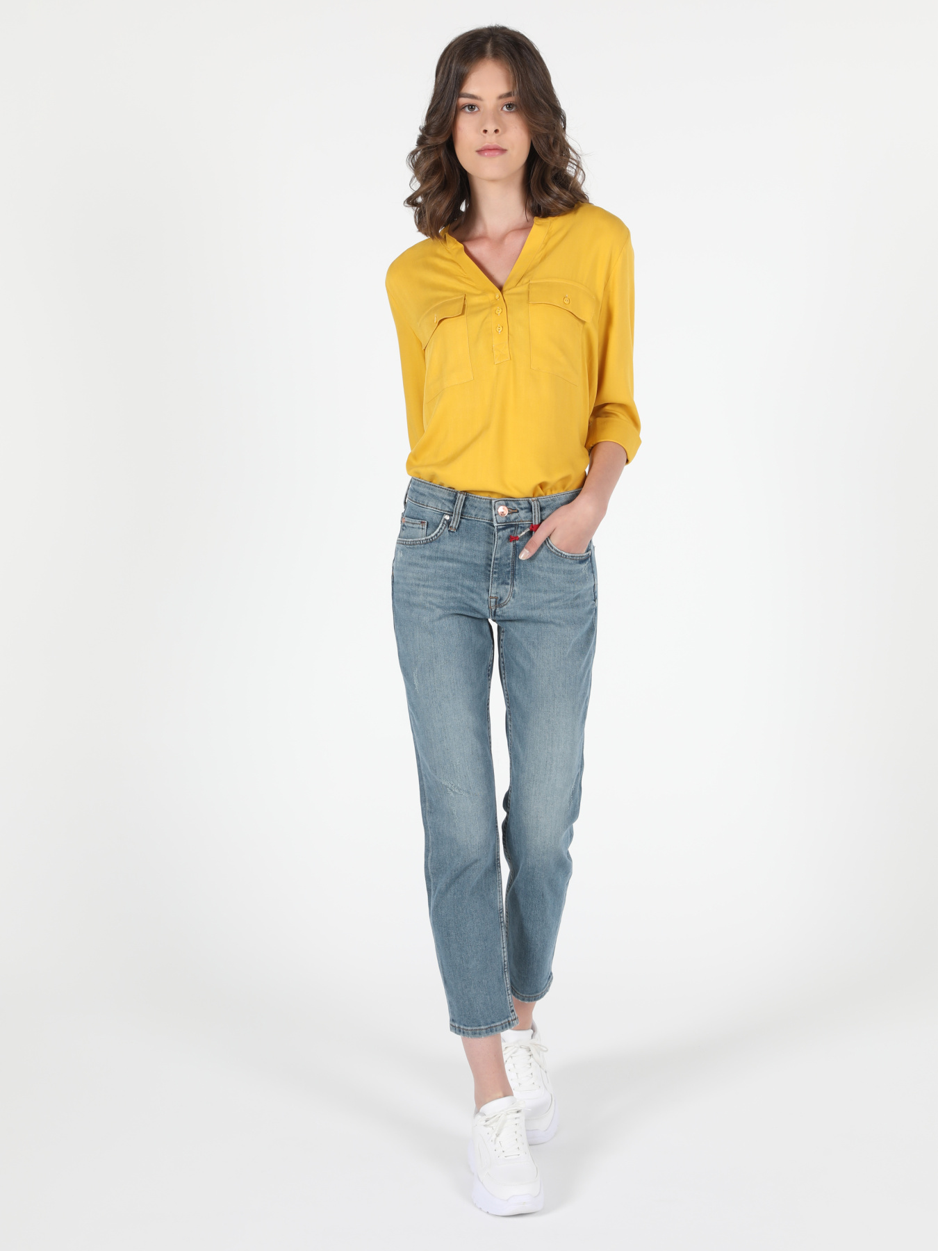 Скинни джинсы Colin’s модель CL1052010_Q1.V1_DN40424 Фото