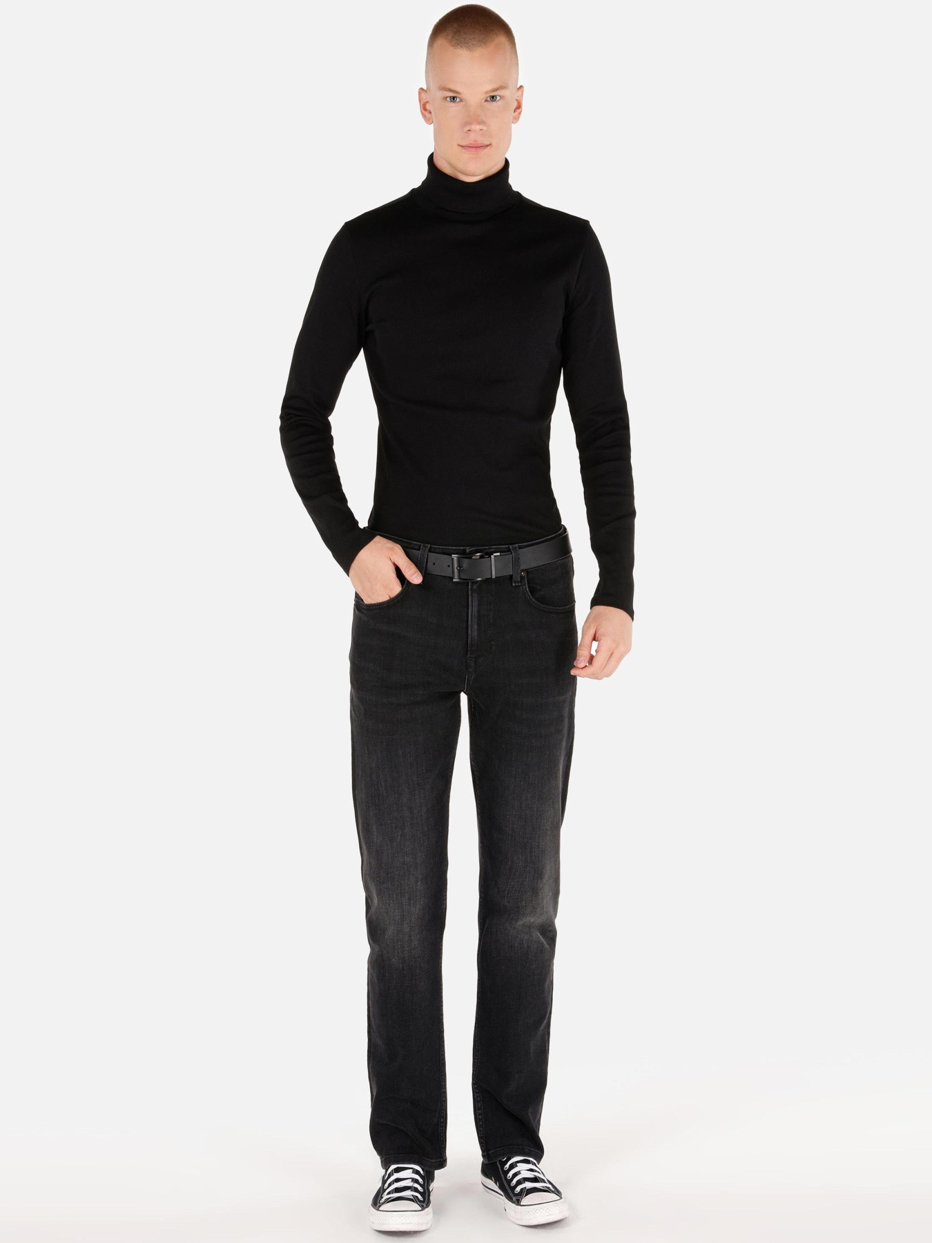 Кофти та светри Colin’s Модель CL1049854_Q1.V1_BLK Фото