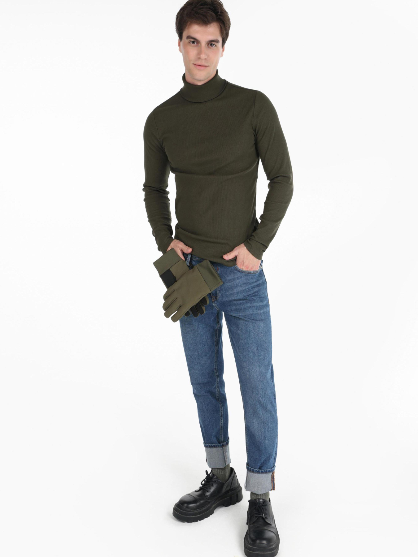 Кофты и свитера Colin’s модель CL1049854_Q1.V1_KHA Фото