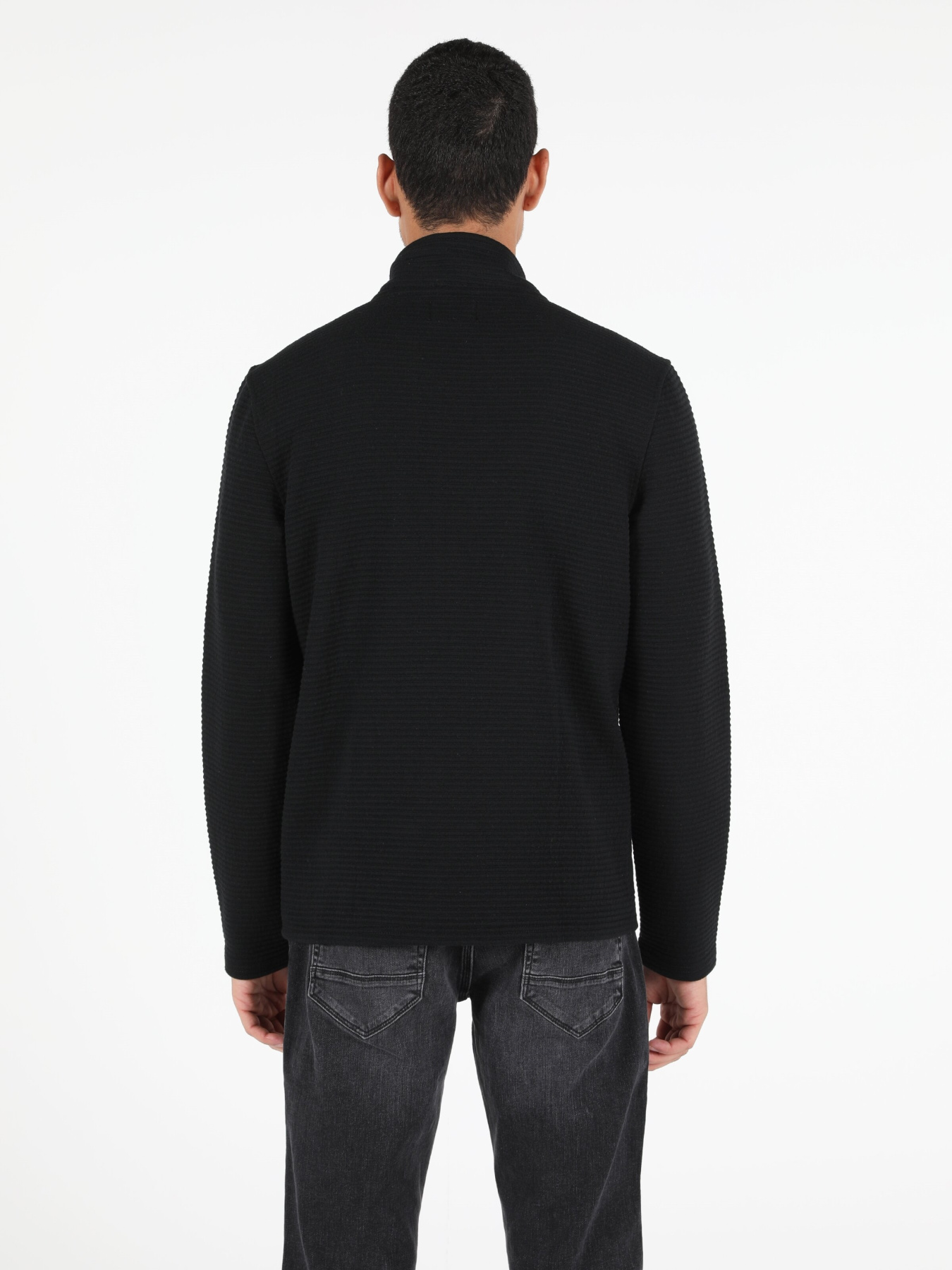 Кофты и свитера Colin’s модель CL1050964_Q1.V1_BLK Фото