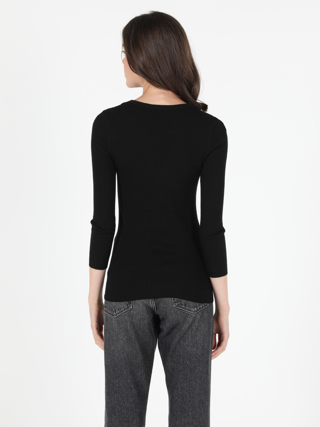 Кофты и свитера Colin’s модель CL1050570_Q1.V1_BLK Фото