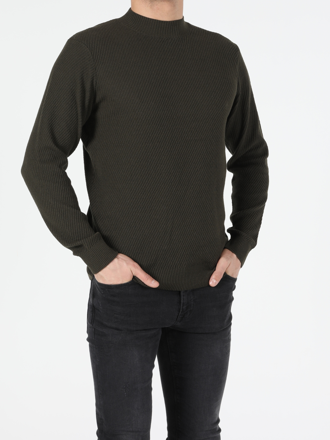 Кофты и свитера Colin’s модель CL1052173_Q1.V1_KHA Фото