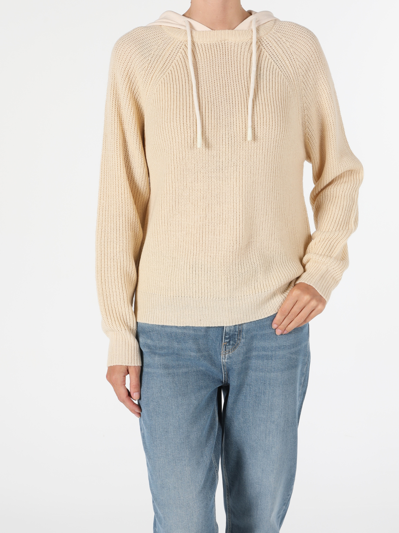 Кофты и свитера Colin’s модель CL1051508_Q1.V1_BEI Фото