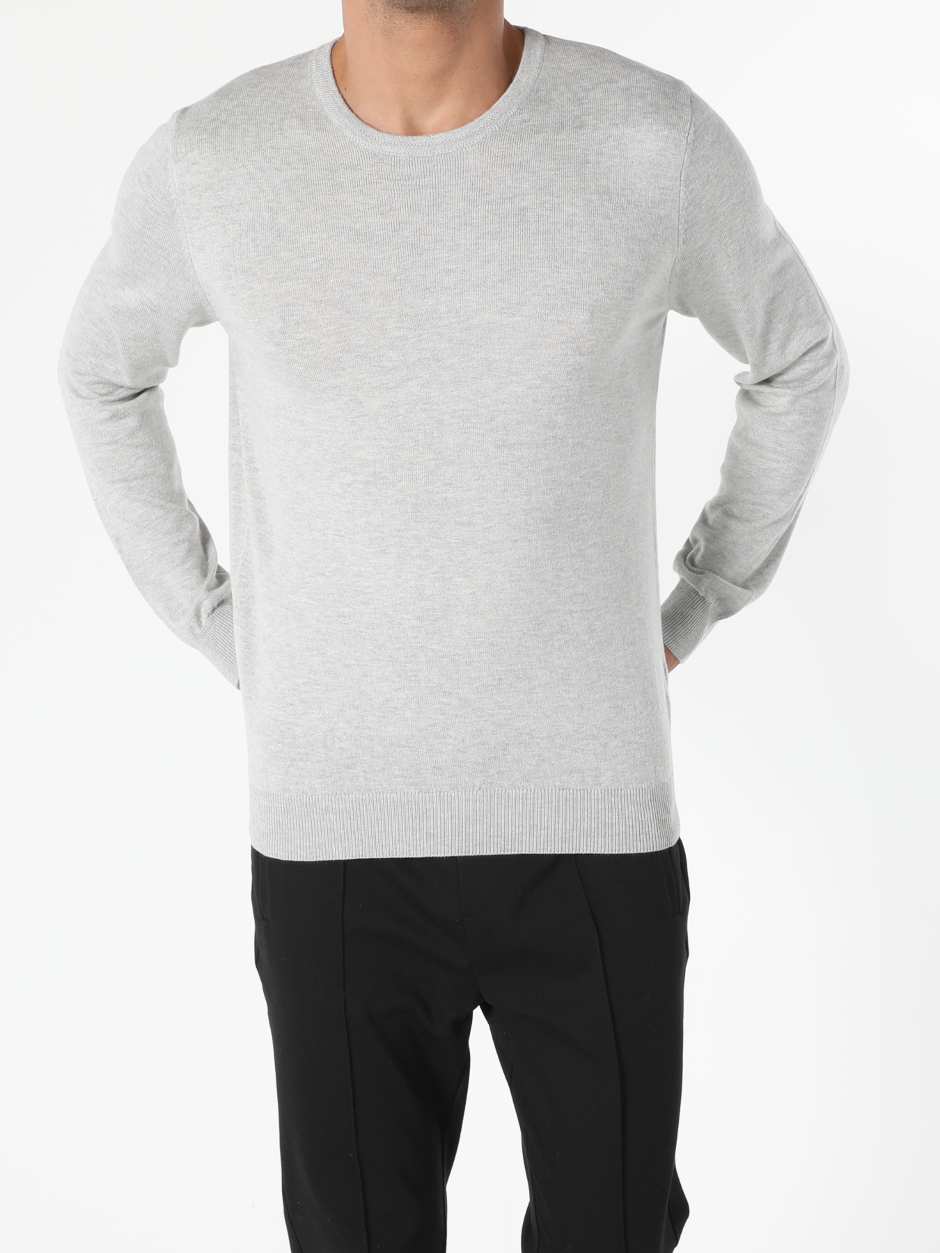 Кофты и свитера Colin’s модель CL1051445_Q1.V1_LGM Фото