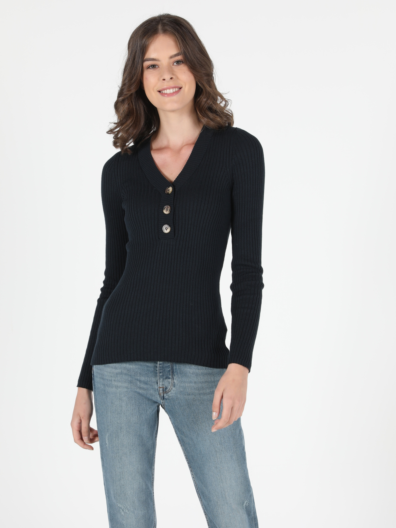 Кофты и свитера Colin’s модель CL1050541_Q1.V1_NAV Фото