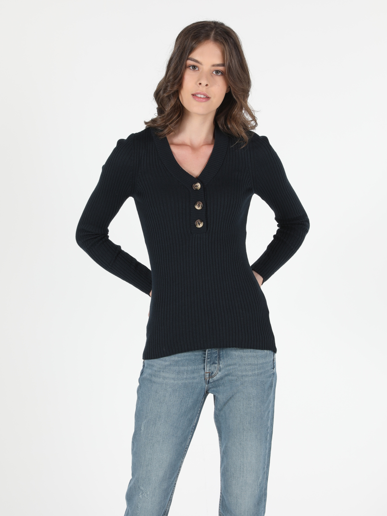 Кофты и свитера Colin’s модель CL1050541_Q1.V1_NAV Фото