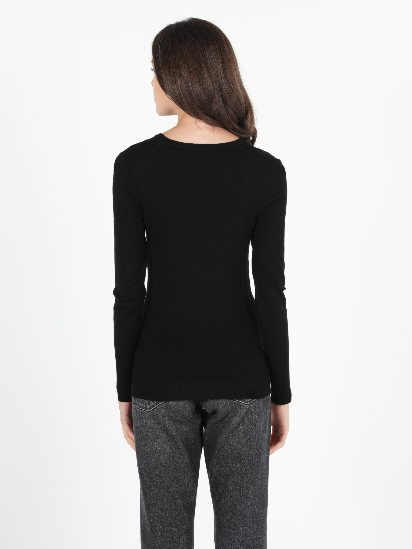 Кофты и свитера Colin’s модель CL1051086_Q1.V1_BLK Фото