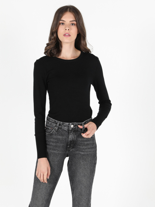 Худи и свитшоты Colin’s модель CL1051086_Q1.V1_BLK Фото