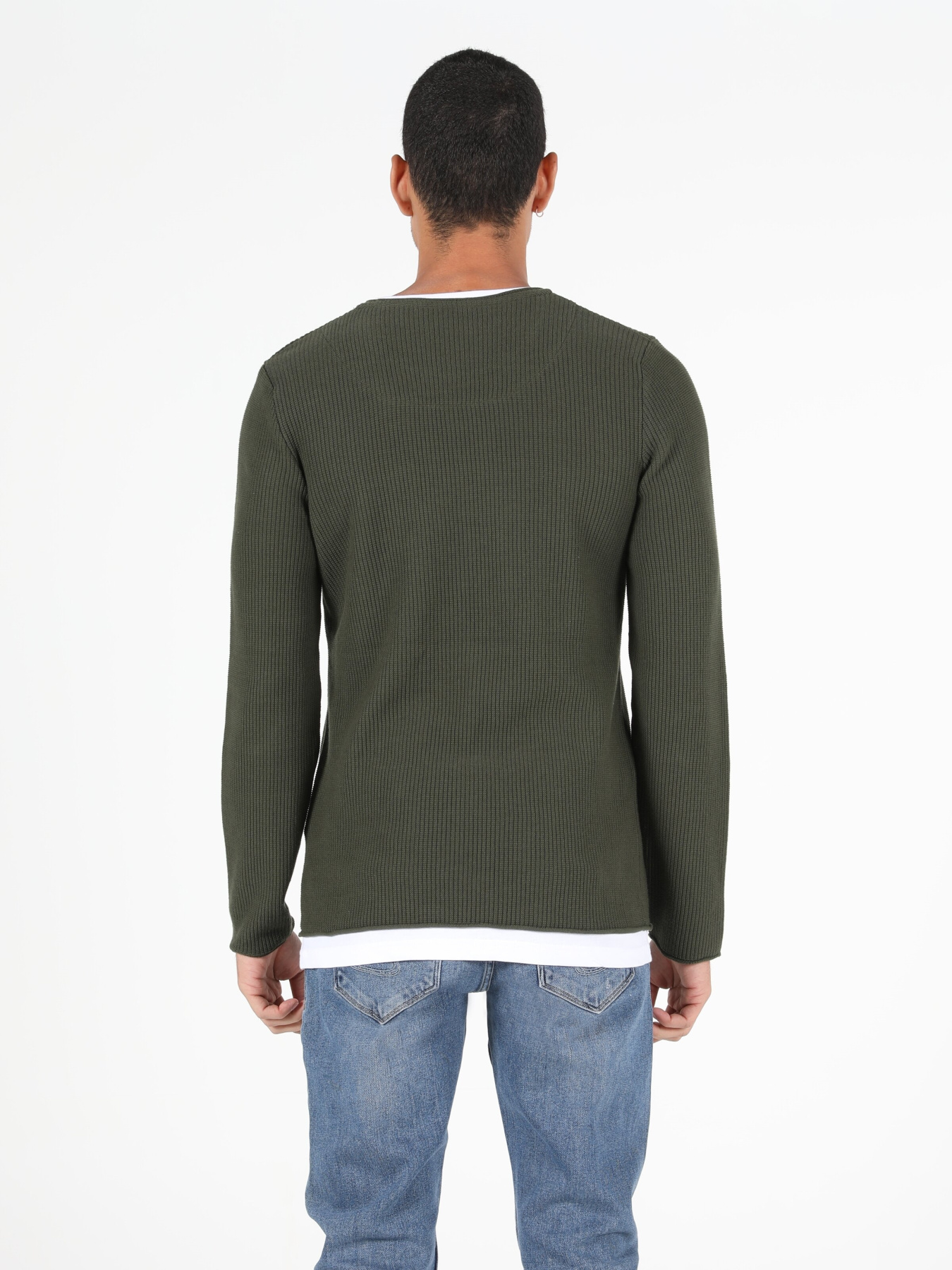 Кофты и свитера Colin’s модель CL1050970_Q1.V1_KHA Фото