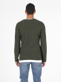 Кофты и свитера Colin’s модель CL1050970_Q1.V1_KHA Фото