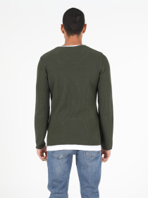 Кофты и свитера Colin’s модель CL1050970_Q1.V1_KHA Фото