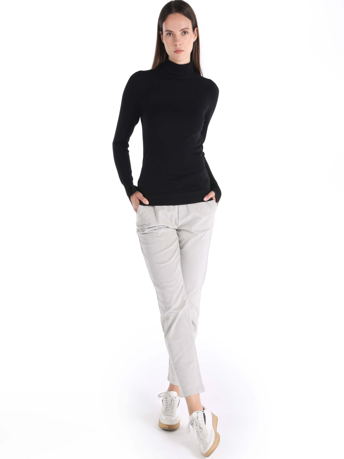 Кофты и свитера Colin’s модель CL1051087_Q1.V1_BLK Фото