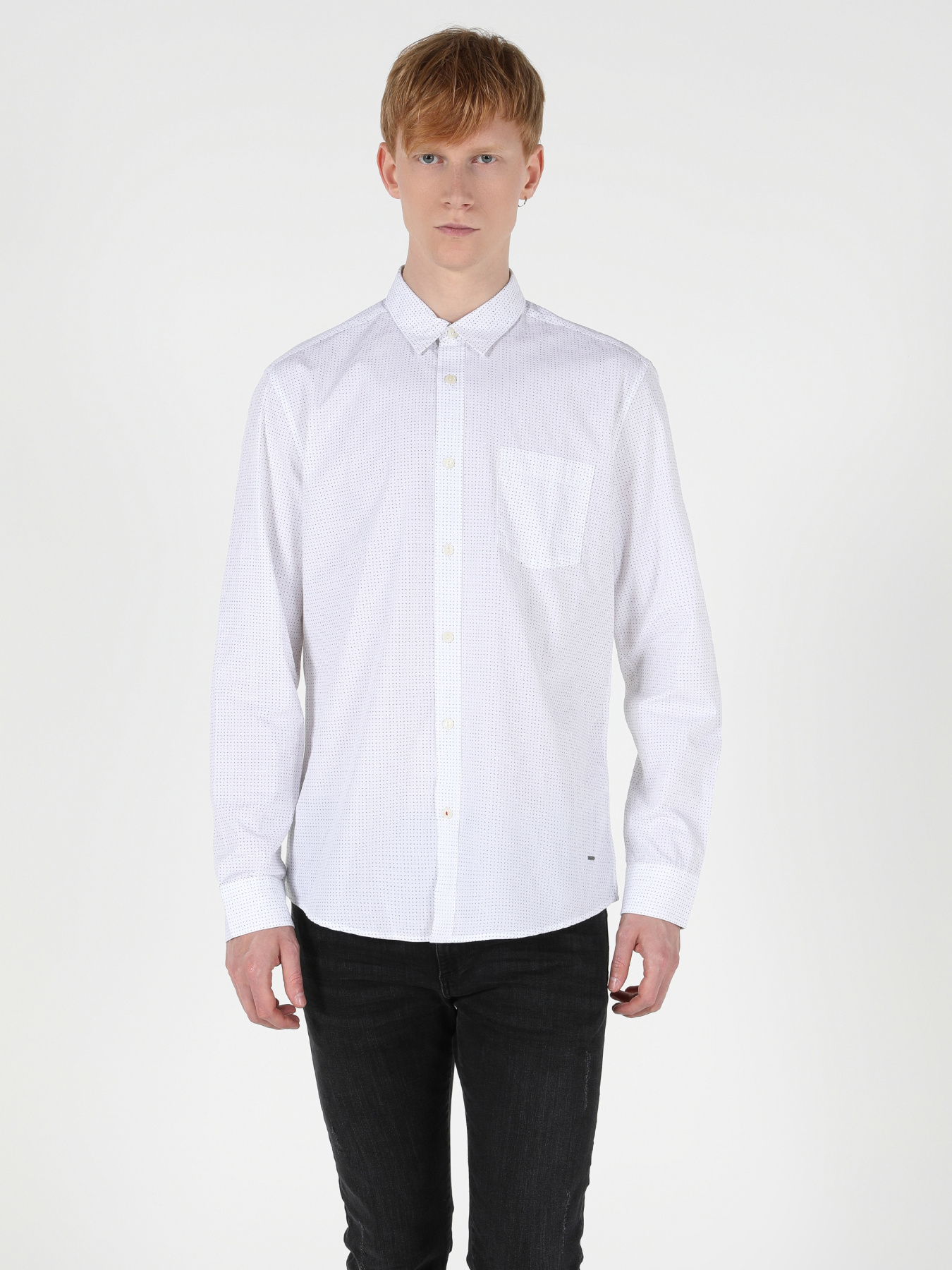 Рубашки Colin’s модель CL1050034_Q1.V1_WHT Фото