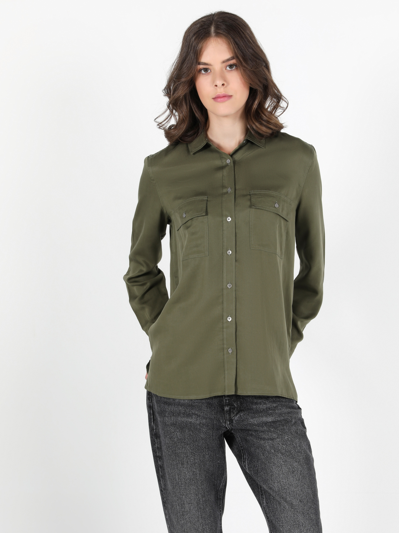 Рубашки Colin’s модель CL1050922_Q1.V1_KHA Фото