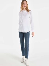 Рубашки Colin’s модель CL1050927_Q1.V1_WHT Рубашки Colin’s модель CL1050927_Q1.V1_WHT Фото