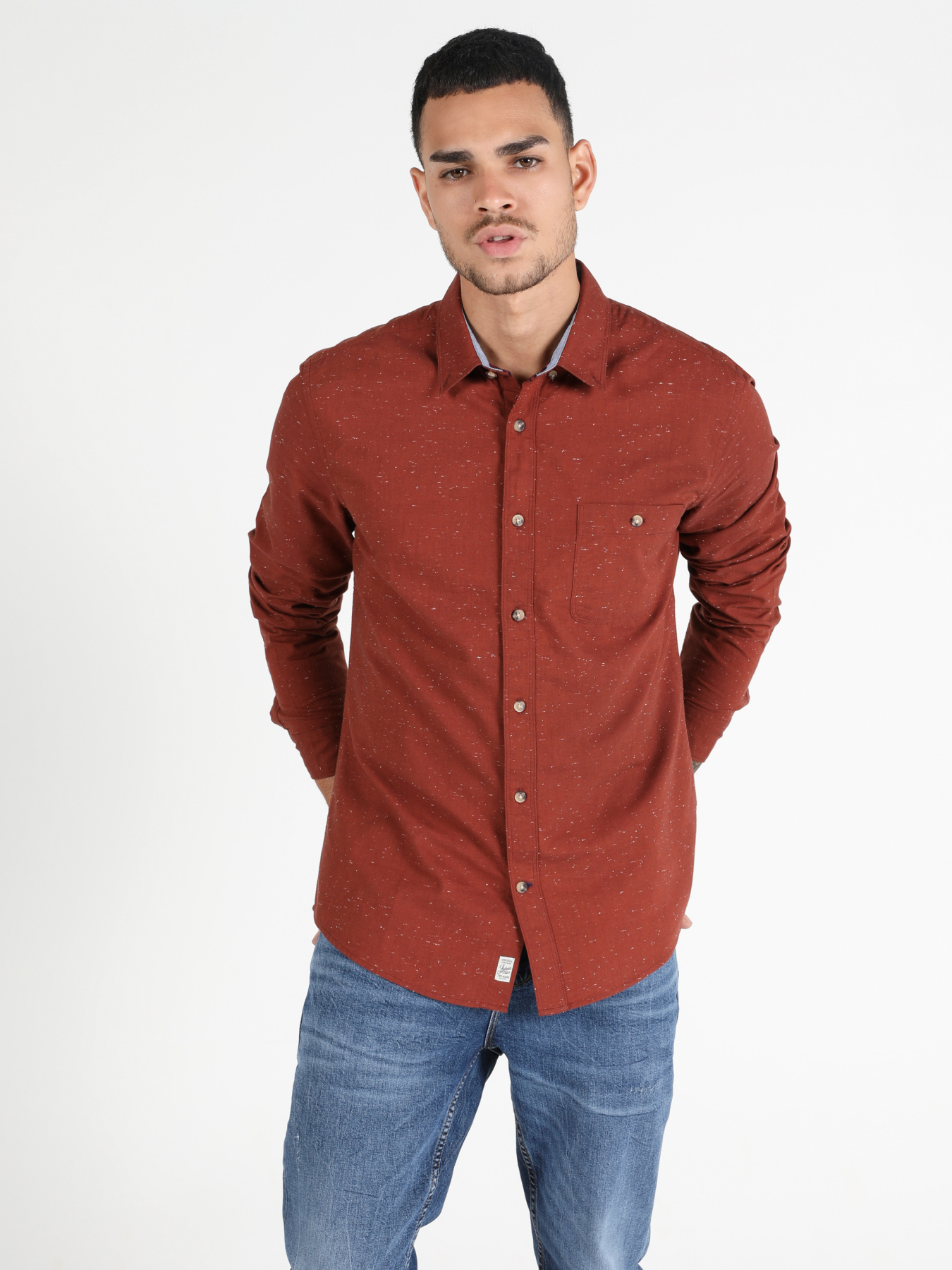 Рубашки Colin’s модель CL1050035_Q1.V1_BRC Рубашки Colin’s модель CL1050035_Q1.V1_BRC Фото