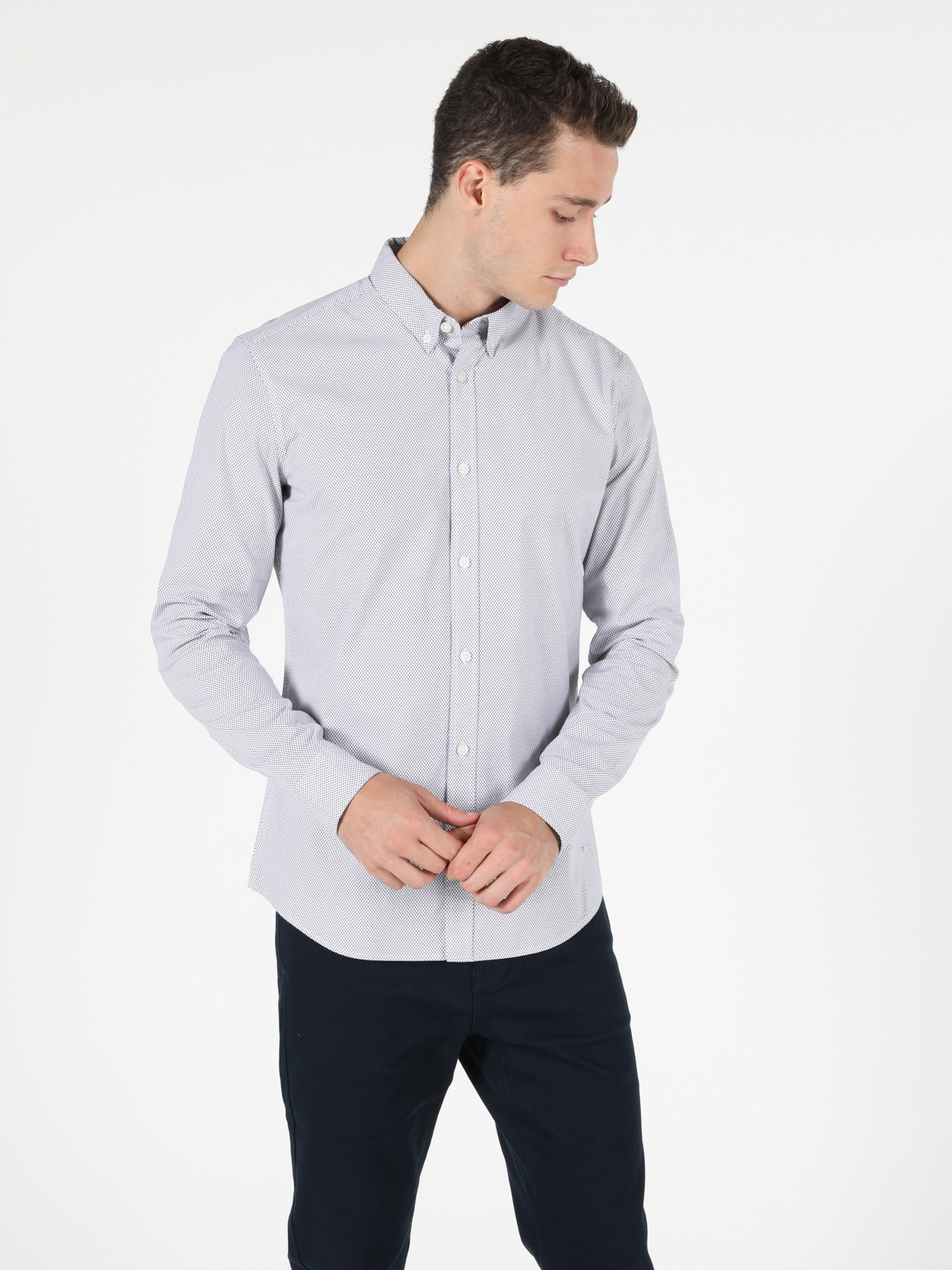 Рубашки Colin’s модель CL1050117_Q1.V1_WHT Фото