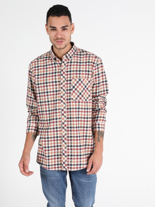 Рубашки Colin’s модель CL1050221_Q1.V1_BEI Фото