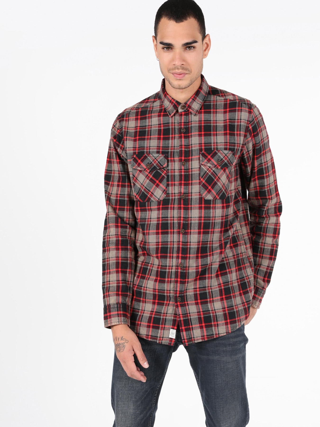 Рубашки Colin’s модель CL1051788_Q1.V1_KHA Фото