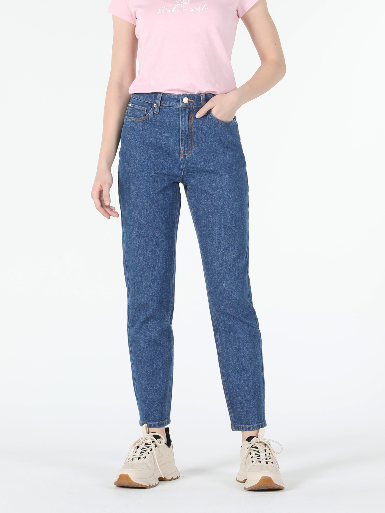 Джинсы мом Colin’s модель CL1054489_Q1.V1_DN04430 Фото