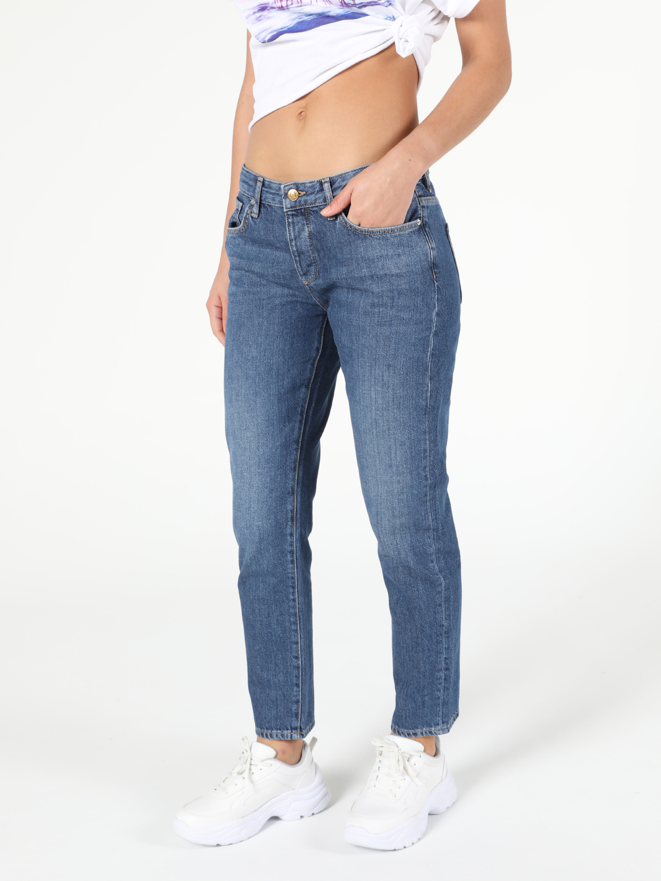 Бойфренды Colin’s модель CL1053375_Q1.V1_DN41288 Фото