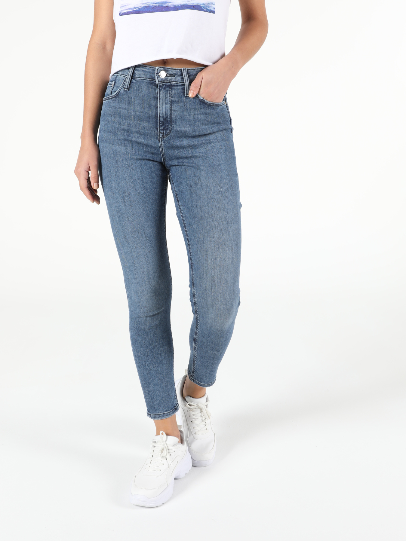 Скинни джинсы Colin’s модель CL1053377_Q1.V1_DN05014 Фото