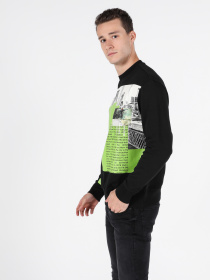 Кофты и свитера Colin’s модель CL1051618_Q1.V1_BLK Фото