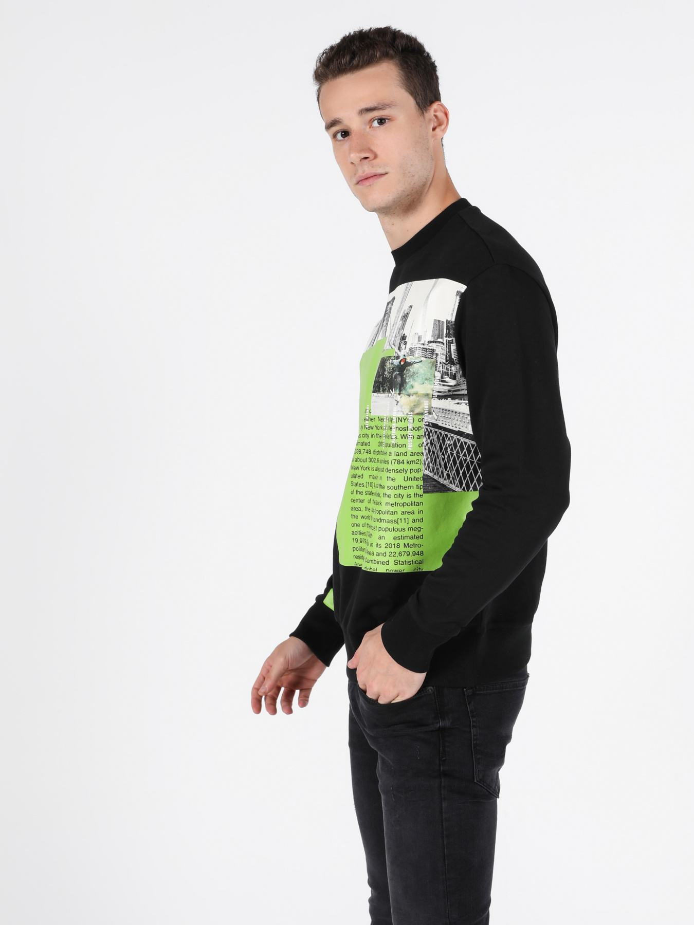 Худі та світшоти Colin’s модель CL1051618_Q1.V1_BLK Худі та світшоти Colin’s модель CL1051618_Q1.V1_BLK Фото