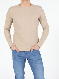 Кофты и свитера Colin’s модель CL1050230_Q1.V1_BEI Фото