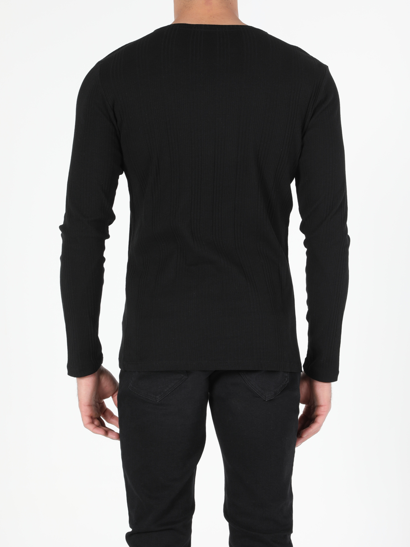 Кофты и свитера Colin’s модель CL1050230_Q1.V1_BLK Фото