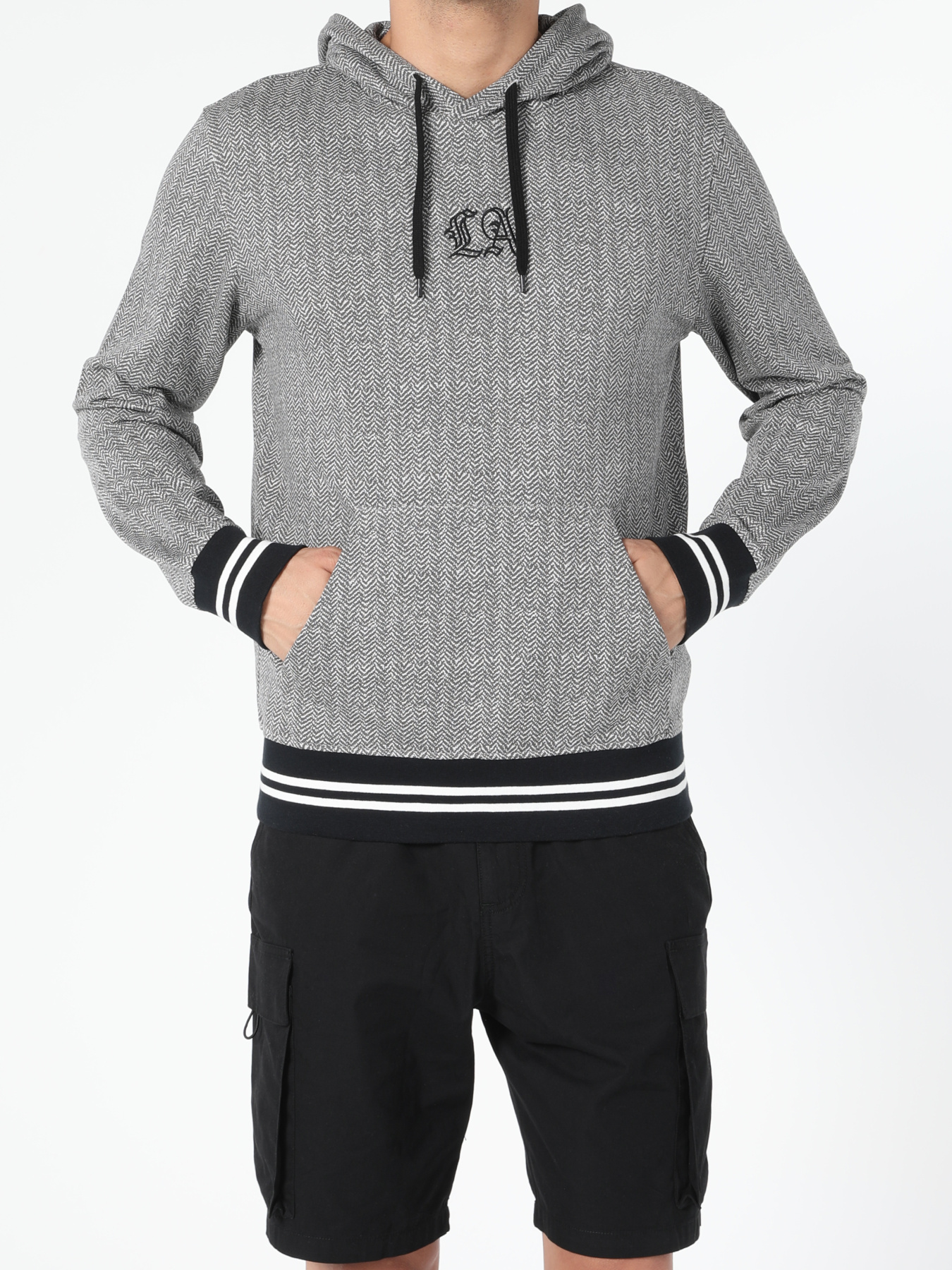 Кофты и свитера Colin’s модель CL1049926_Q1.V1_GRA Фото