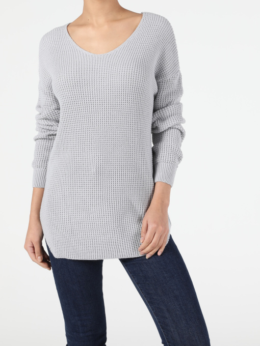 Кофты и свитера Colin’s модель CL1052887_Q1.V1_LGR Фото