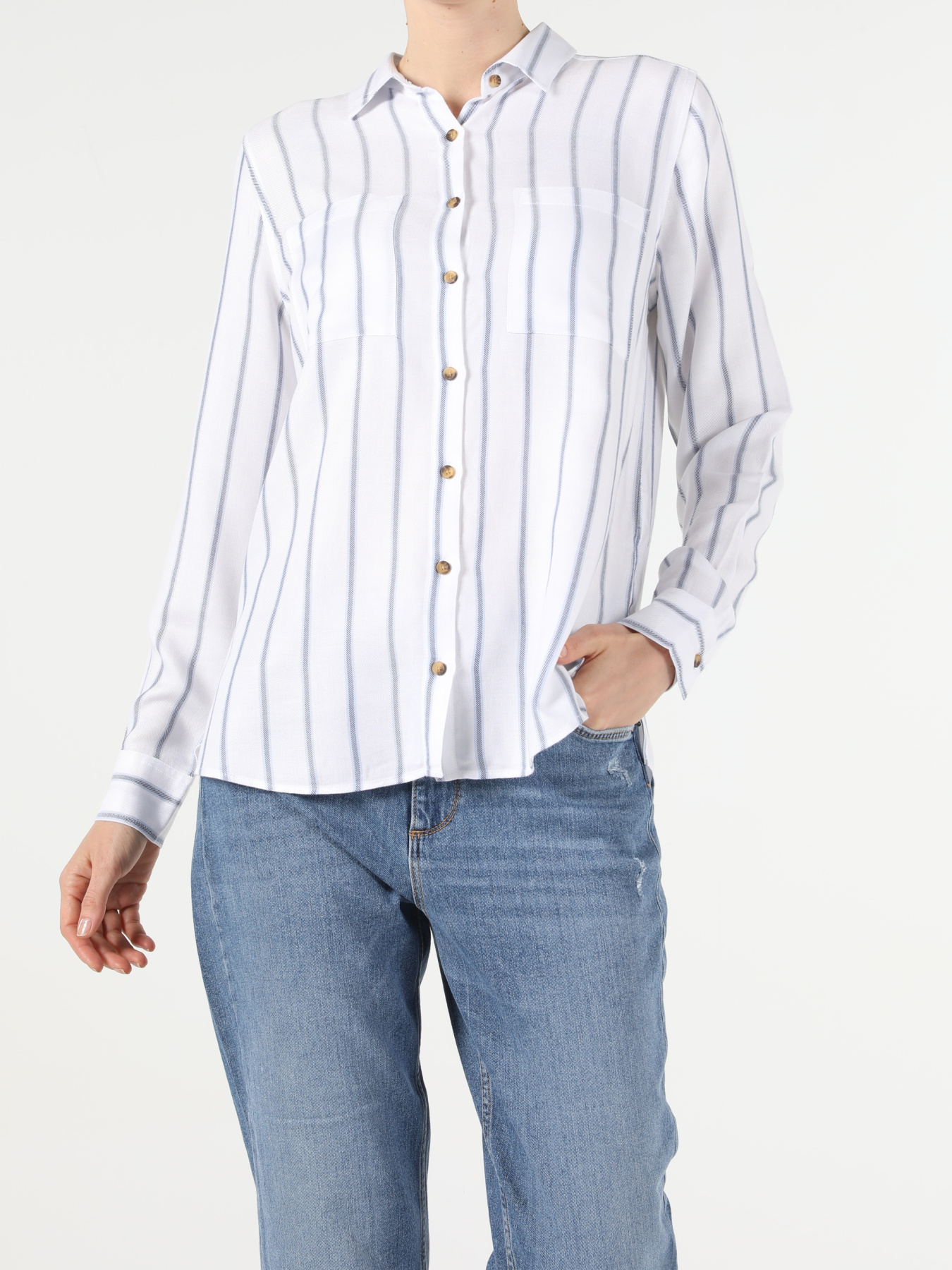 Сорочки Colin’s модель CL1052375_Q1.V1_WHT Фото