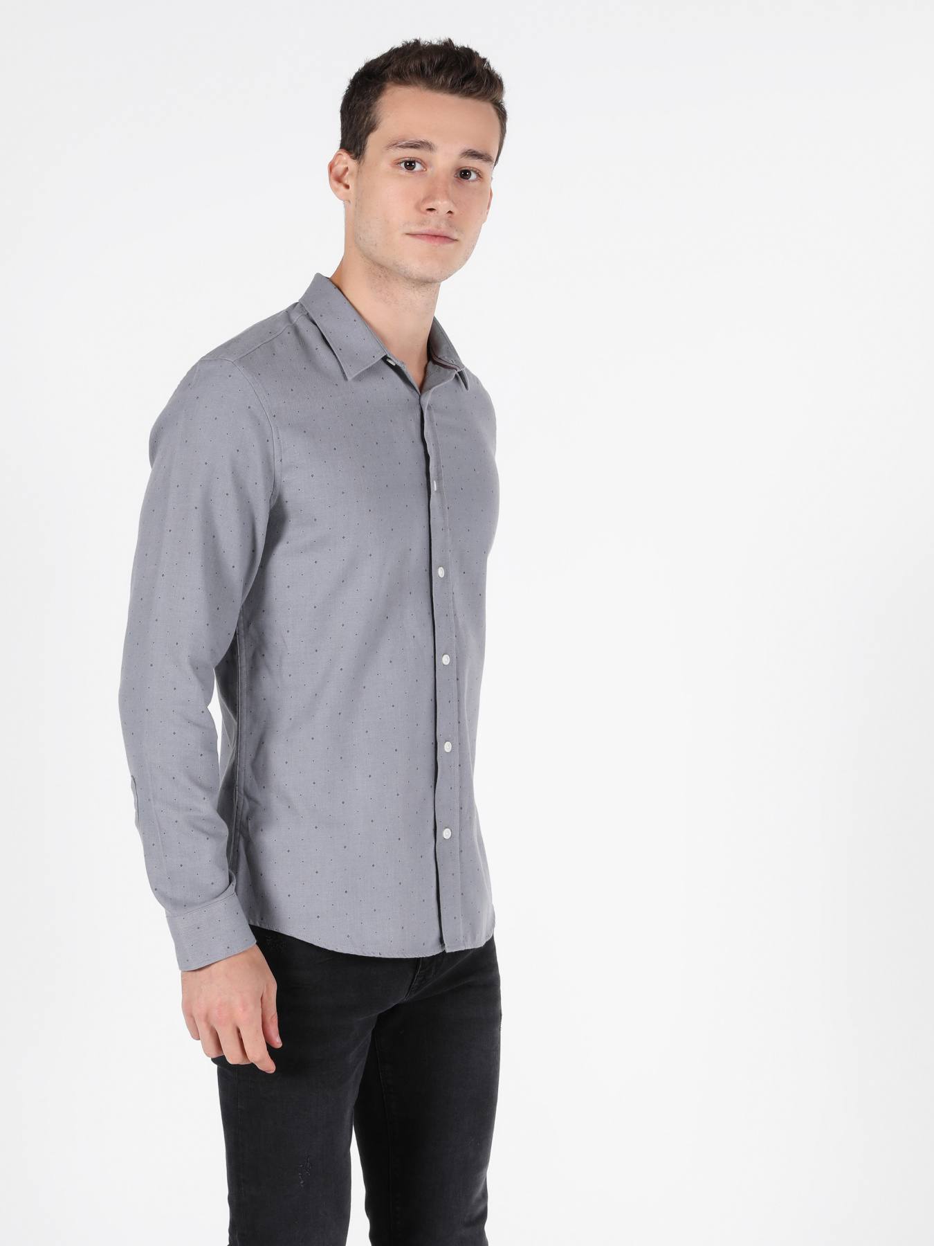 Рубашки Colin’s модель CL1051397_Q1.V1_GRA Фото