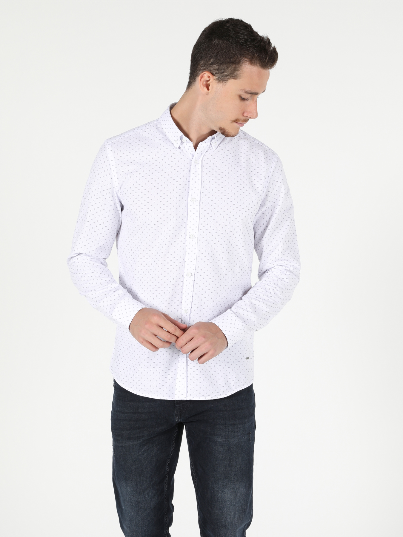 Сорочки Colin’s модель CL1051370_Q1.V1_WHT Фото