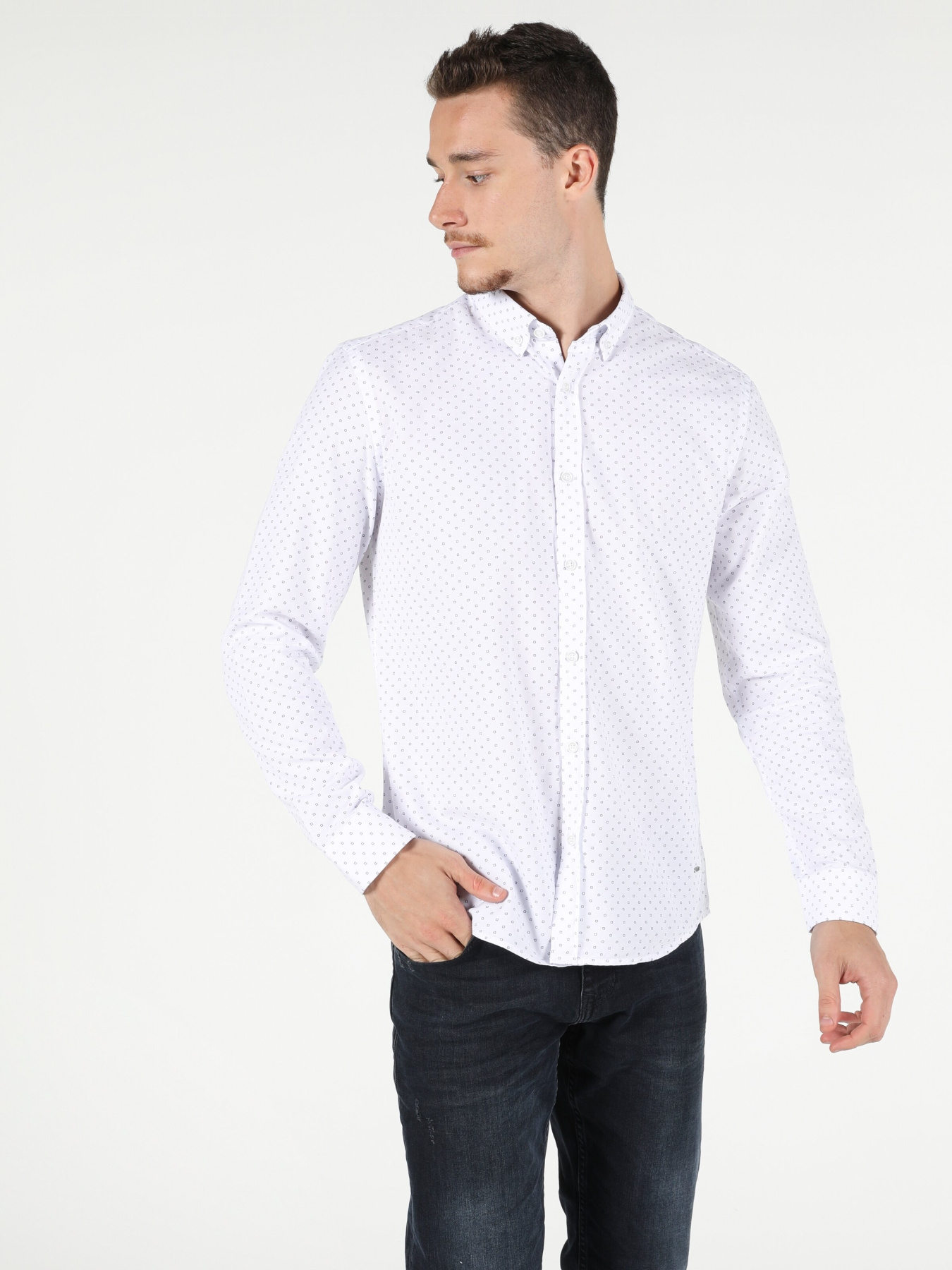 Сорочки Colin’s модель CL1051370_Q1.V1_WHT Фото