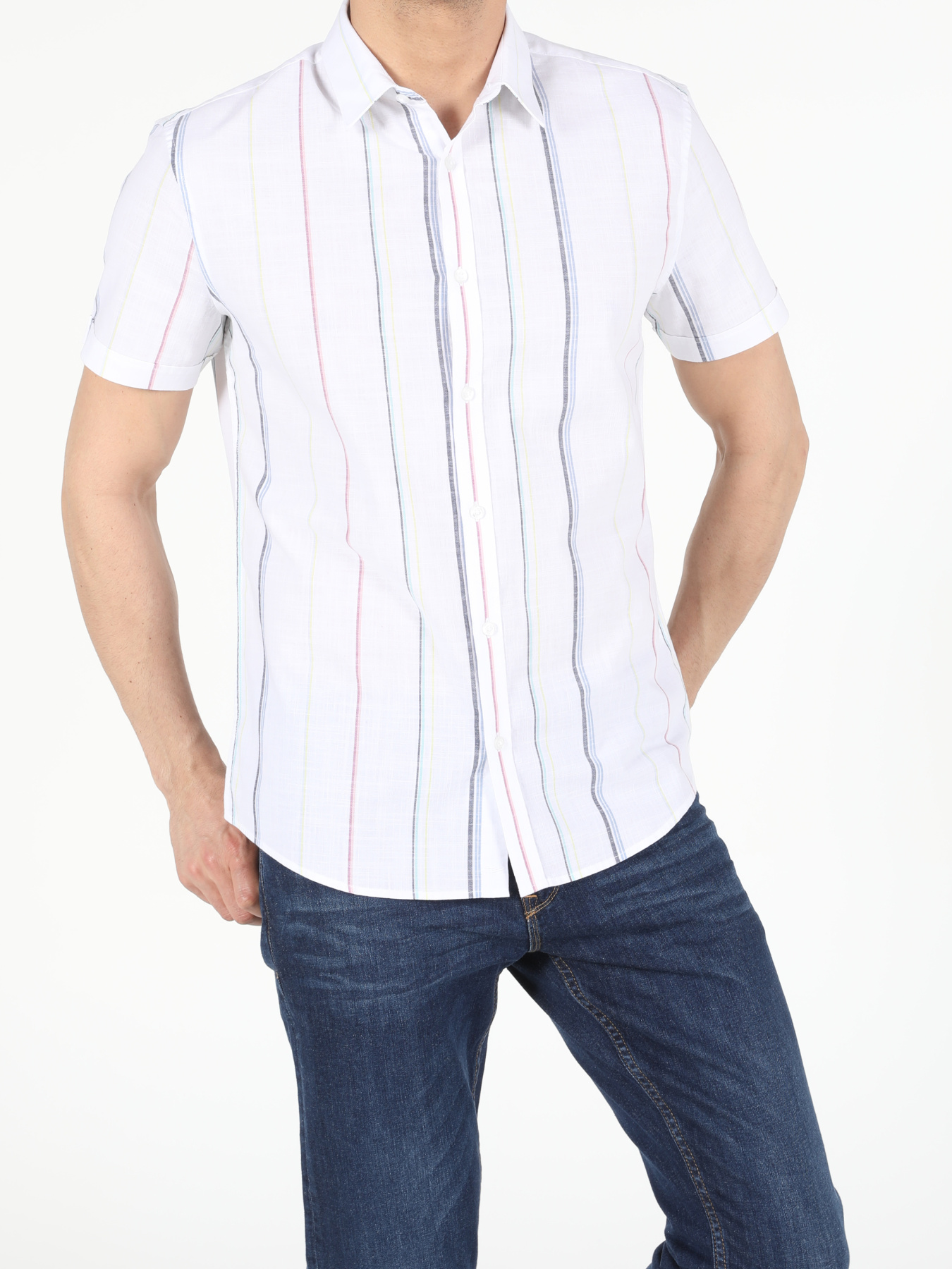 Сорочки Colin’s модель CL1053985_Q1.V1_WHT Фото