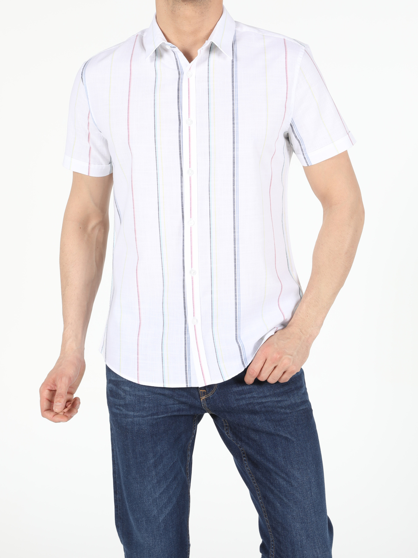 Рубашки Colin’s модель CL1053985_Q1.V1_WHT Фото