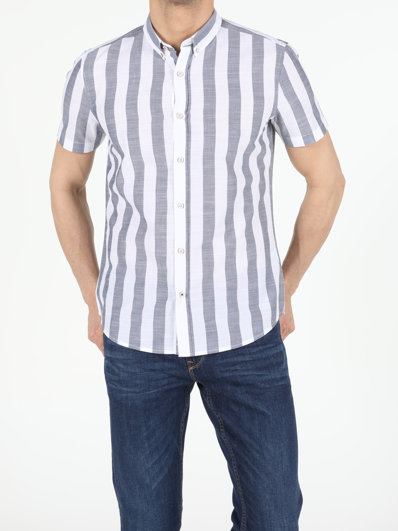 Сорочки Colin’s модель CL1053800_Q1.V1_GRA Фото