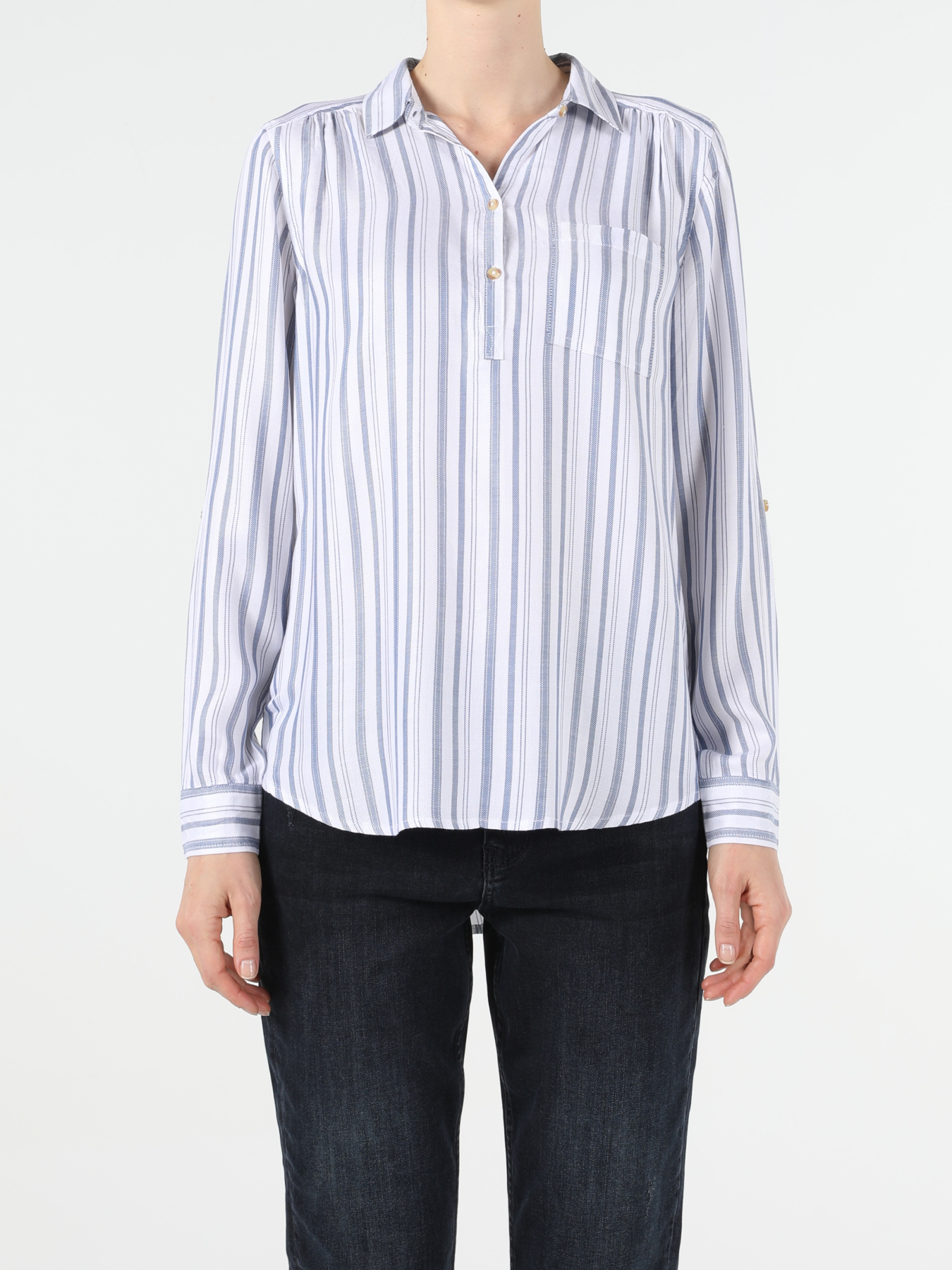 Рубашки Colin’s модель CL1054119_Q1.V1_BLE Фото