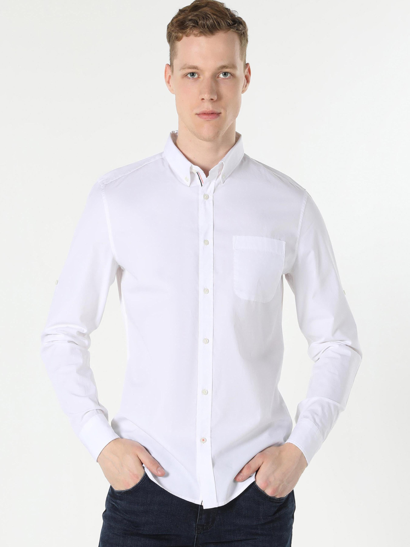 Рубашки Colin’s модель CL1053799_Q1.V1_WHT Фото
