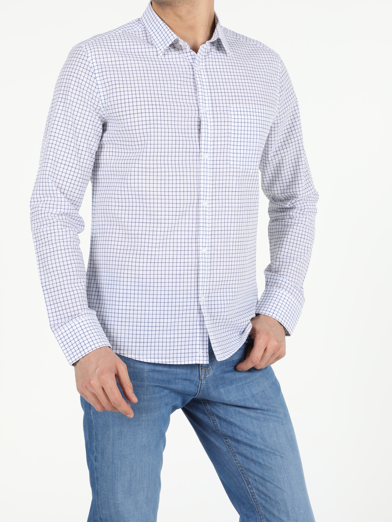 Рубашки Colin’s модель CL1053803_Q1.V1_WHT Фото