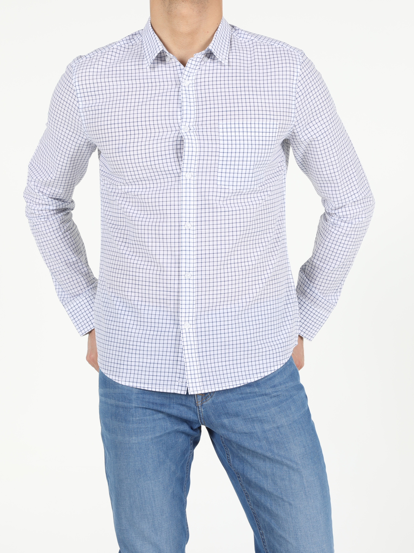 Рубашки Colin’s модель CL1053803_Q1.V1_WHT Фото