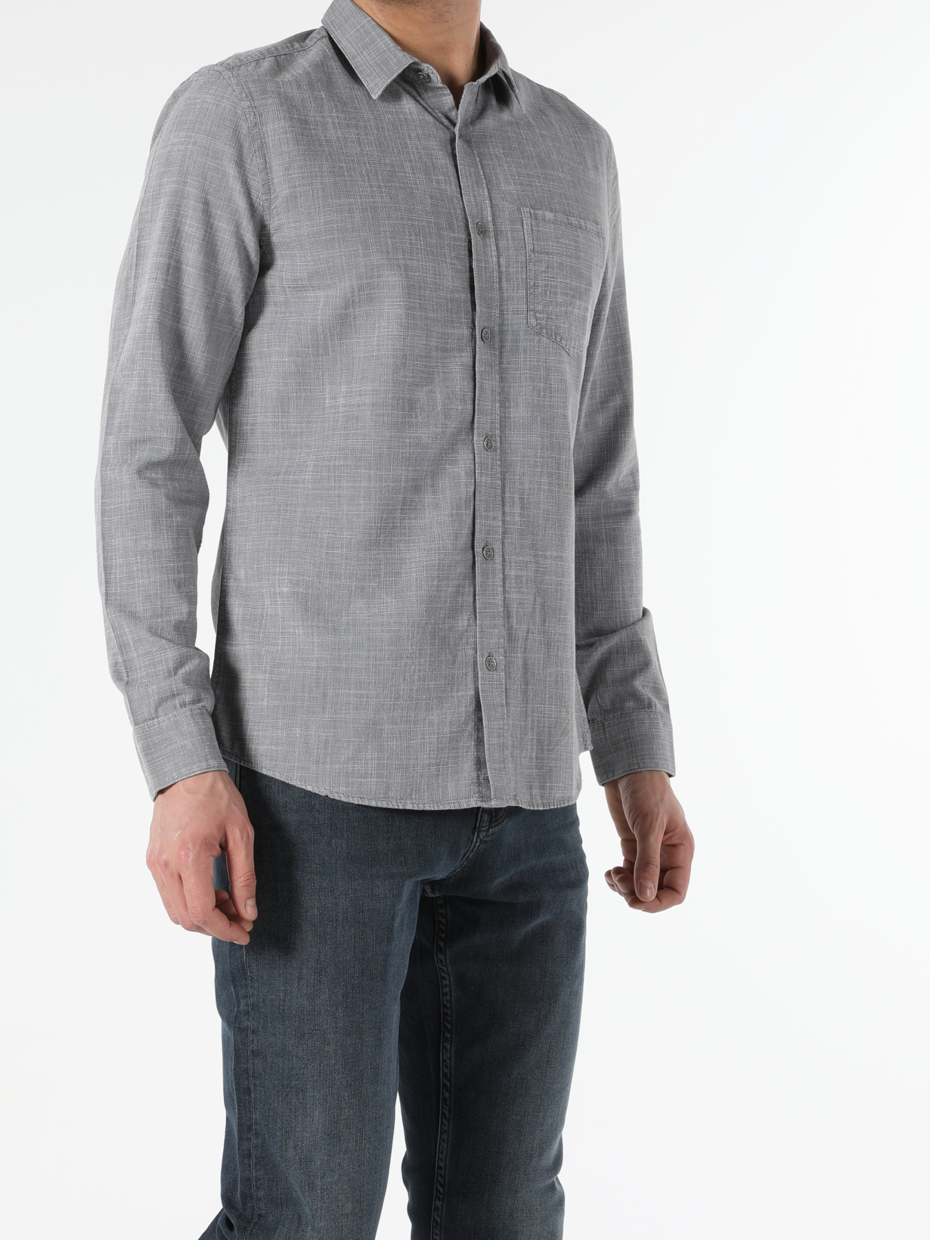 Сорочки Colin’s модель CL1052317_Q1.V1_GRA Фото