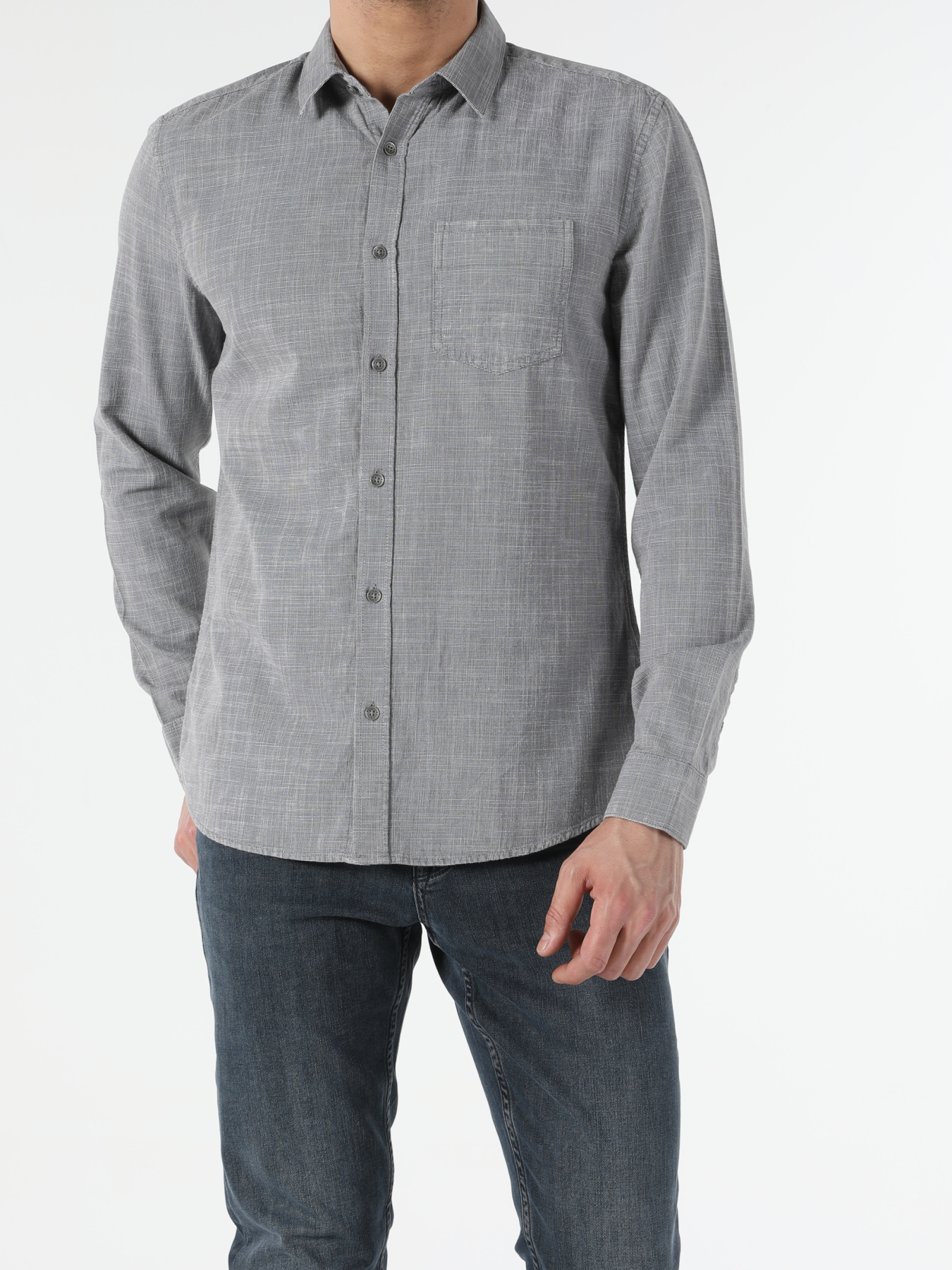 Рубашки Colin’s модель CL1052317_Q1.V1_GRA Фото