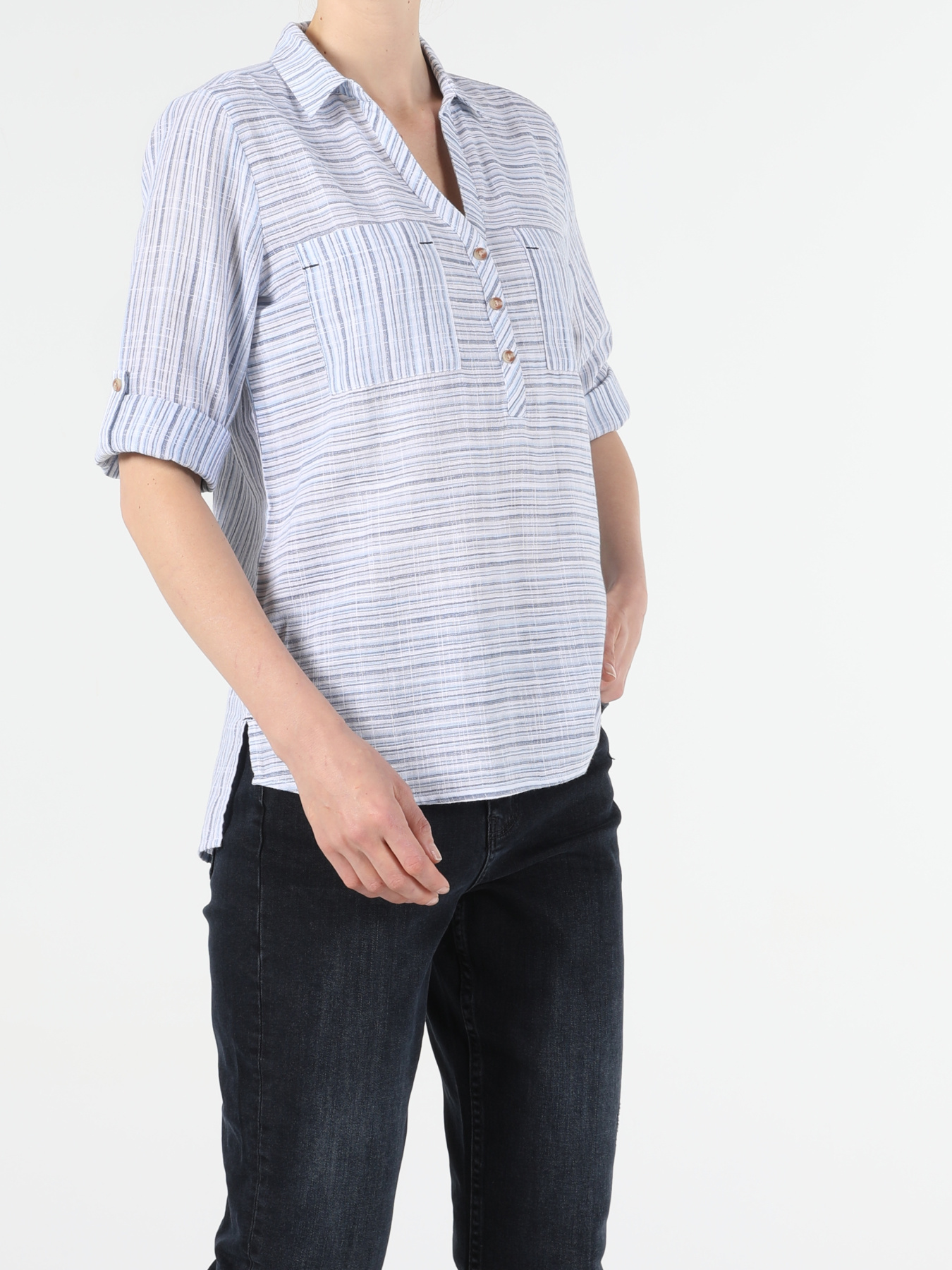 Рубашки Colin’s модель CL1054120_Q1.V1_BLE Фото