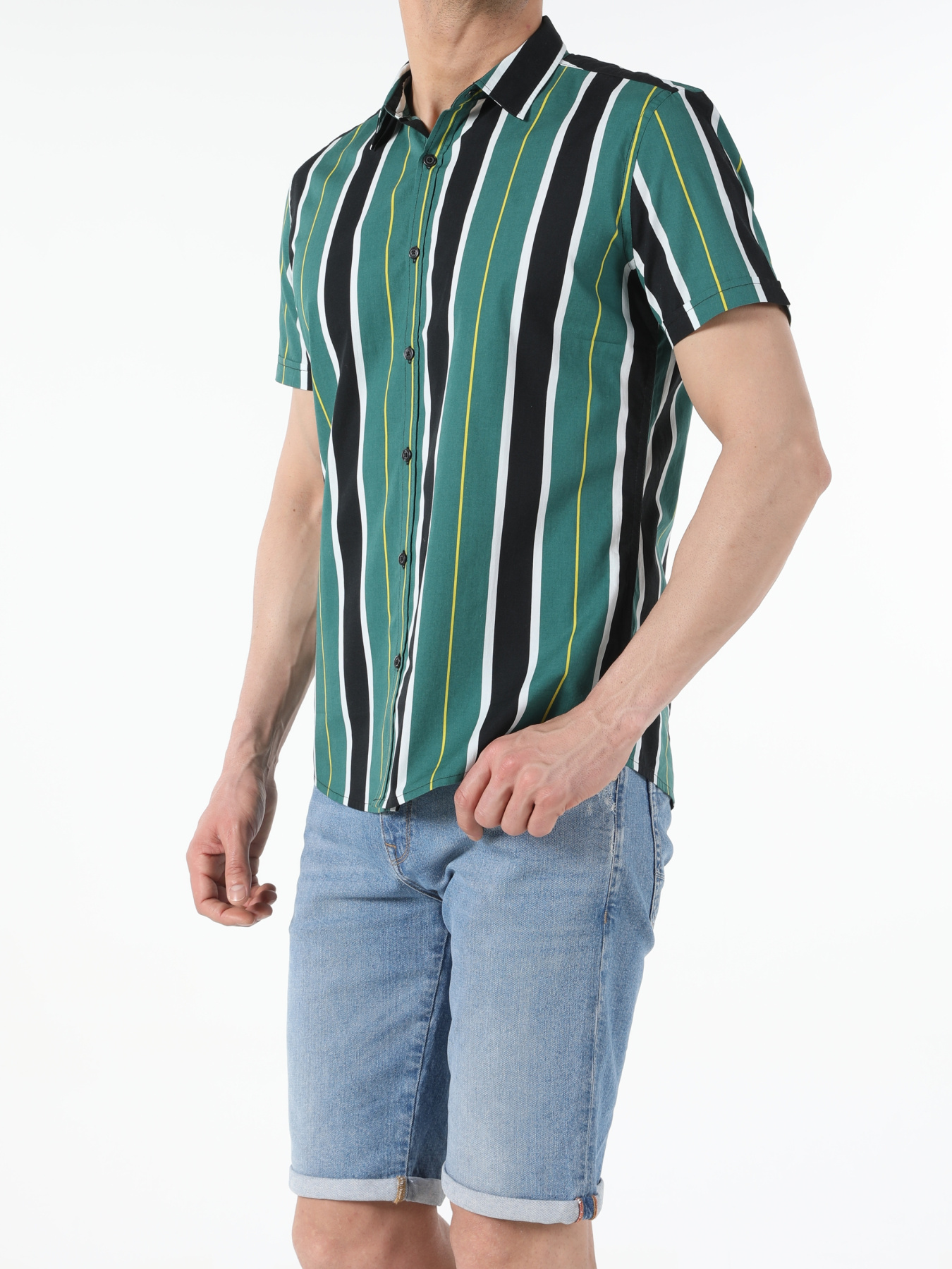 Рубашки Colin’s модель CL1054247_Q1.V1_GRN Фото