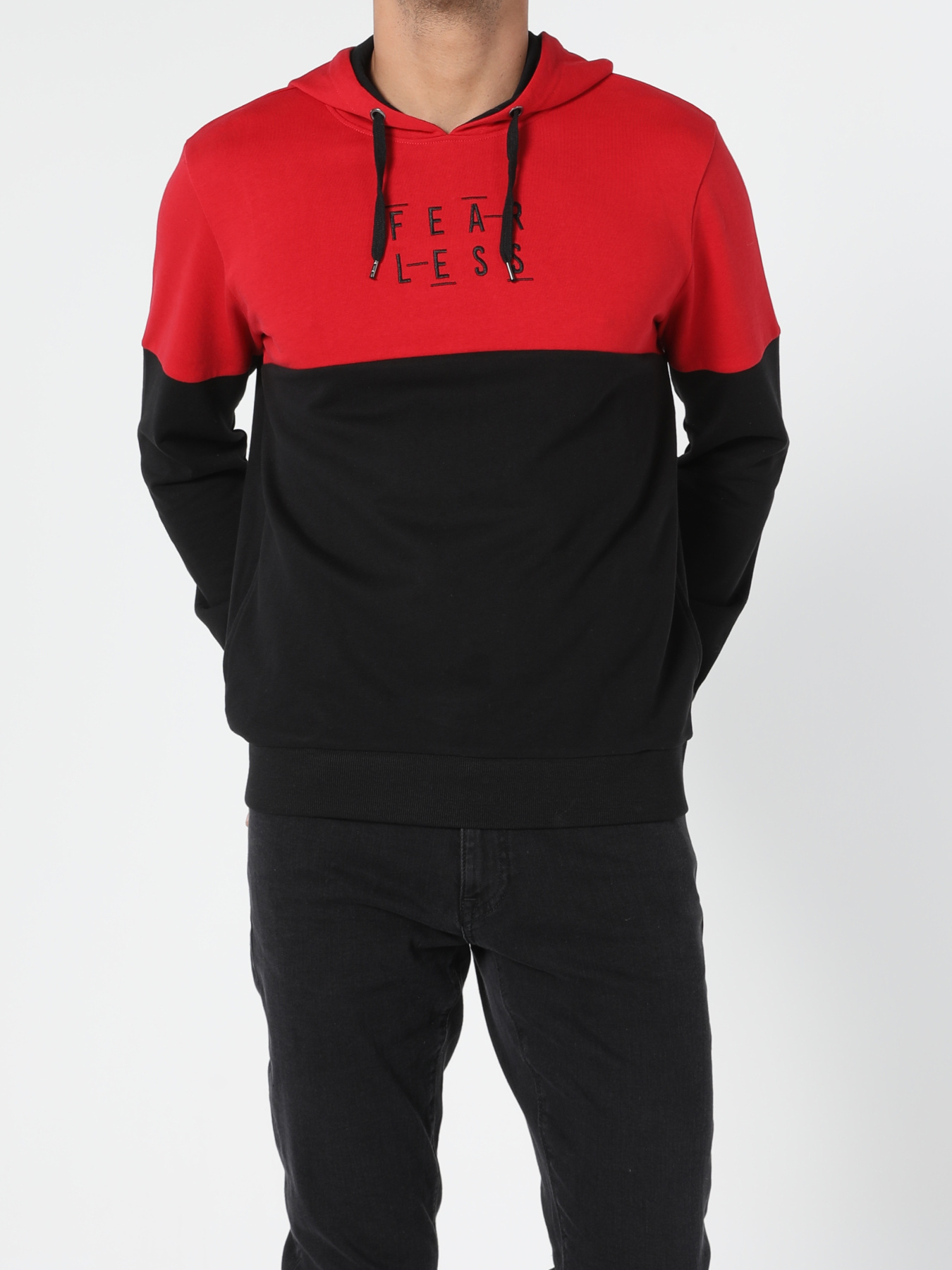 Кофты и свитера Colin’s модель CL1053125_Q1.V1_RED Фото