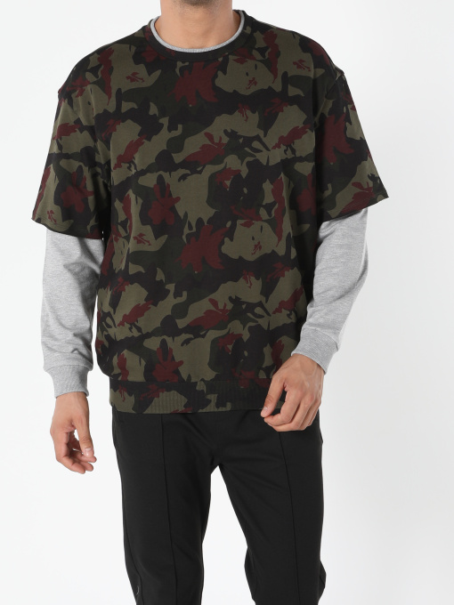 Кофты и свитера Colin’s модель CL1051166_Q1.V1_KHA Фото