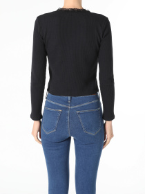 Кофты и свитера Colin’s модель CL1055780_Q1.V1_BLK Фото